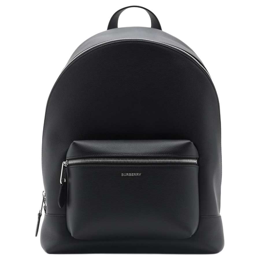 Burberry Calfskin Backpack Men's Black