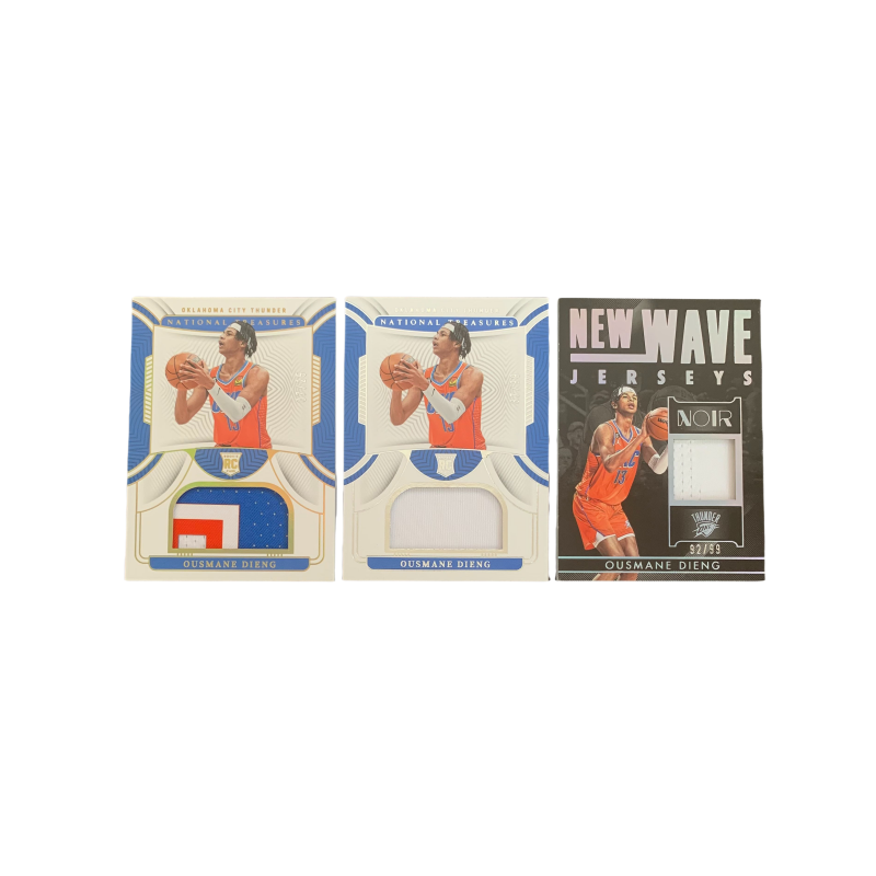 PANINI Ousmane Dieng 2022 23Panini 007/25557+87/990+NOIRS92/992 Sports Cards 3 Pcs