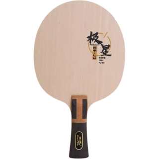 DOUBLE FISH DOUBLEFISH DF Polaris Table Tennis Blades All Wood With Carbon Fiber Head Light, Handle Heavy, Blade