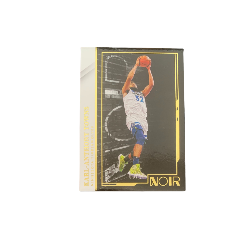 PANINI 2021 22 Karl, Anthony, Towns, Timberwolves NOIR Base 03/10 Parallel, Star Card, Card Condition Pass Sports Cards