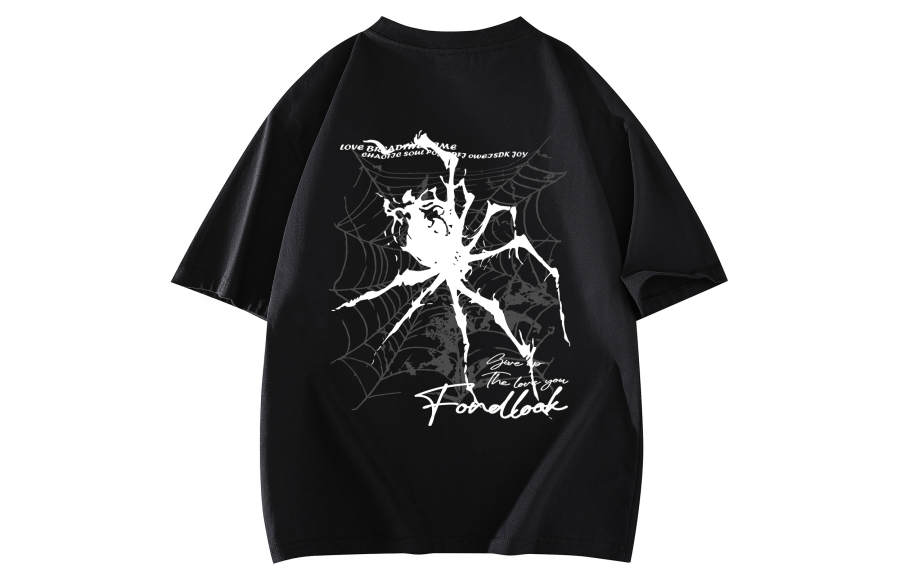 FONDLOOK T Shirts Unisex Crew Neck Moderate Straight Fit