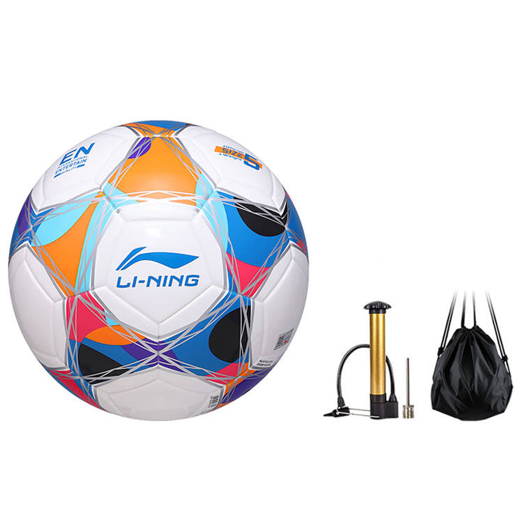 Li-Ning Li Ning Size 5 Soccer Ball TPU Seamless Thermal bonding Unisex Multicolor