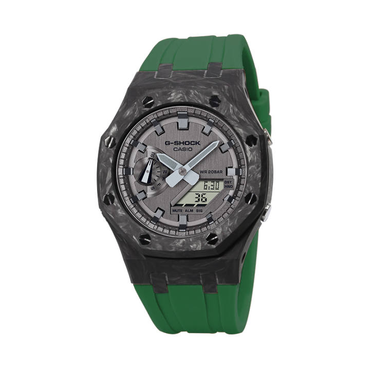 CASIO CASIO Custom Collection GA 2100MF 5A Electronic Movement Resin Strap Watch Unisex