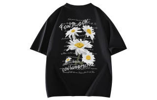 FONDLOOK T Shirts Unisex Crew Neck Moderate