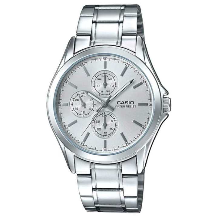 CASIO CASIO Men Standard Series Silver Watch MTP-V302D-7A