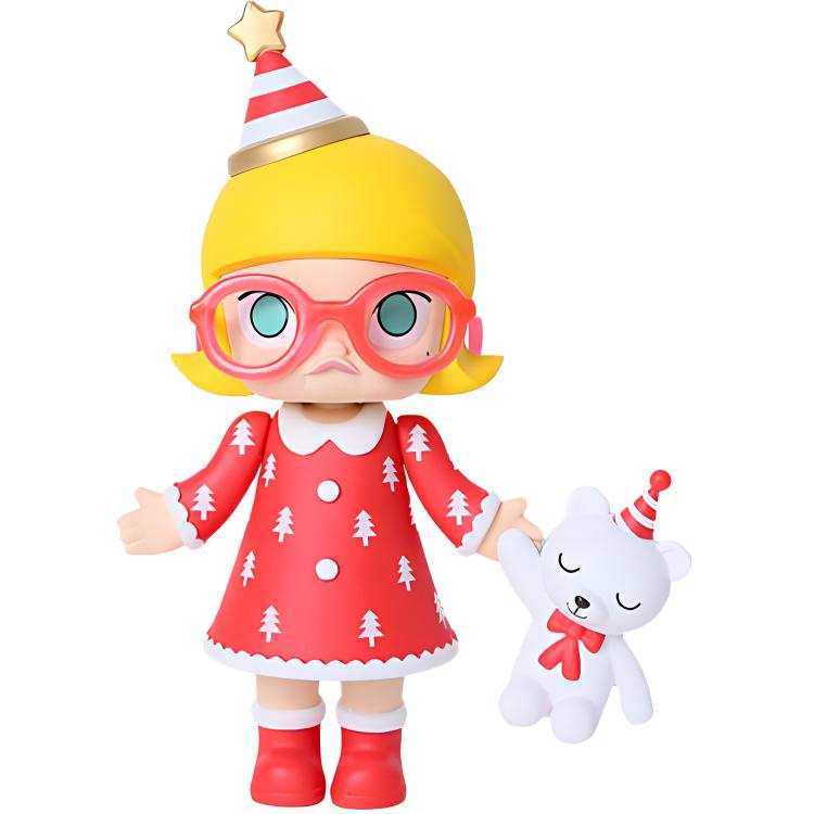 POP MART POP MART Molly 2017 Music Box, Limited Edition Commemorative Edition Large Trendy Figures