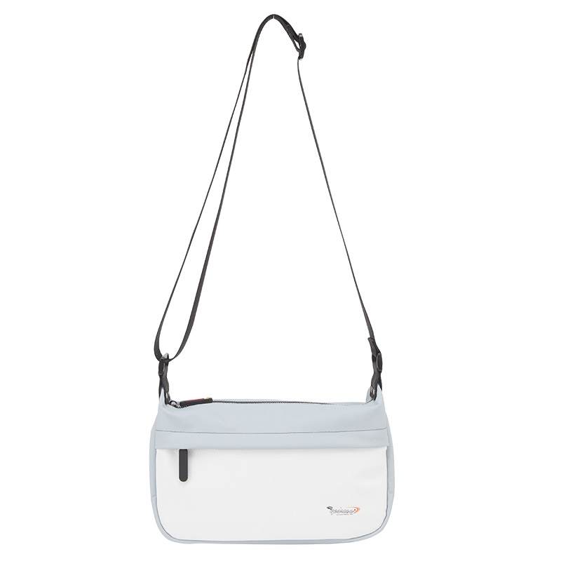 YEARCON Fabric Shoulder Bag, Crossbody Bag Men's Black/White/Light Gray/White
