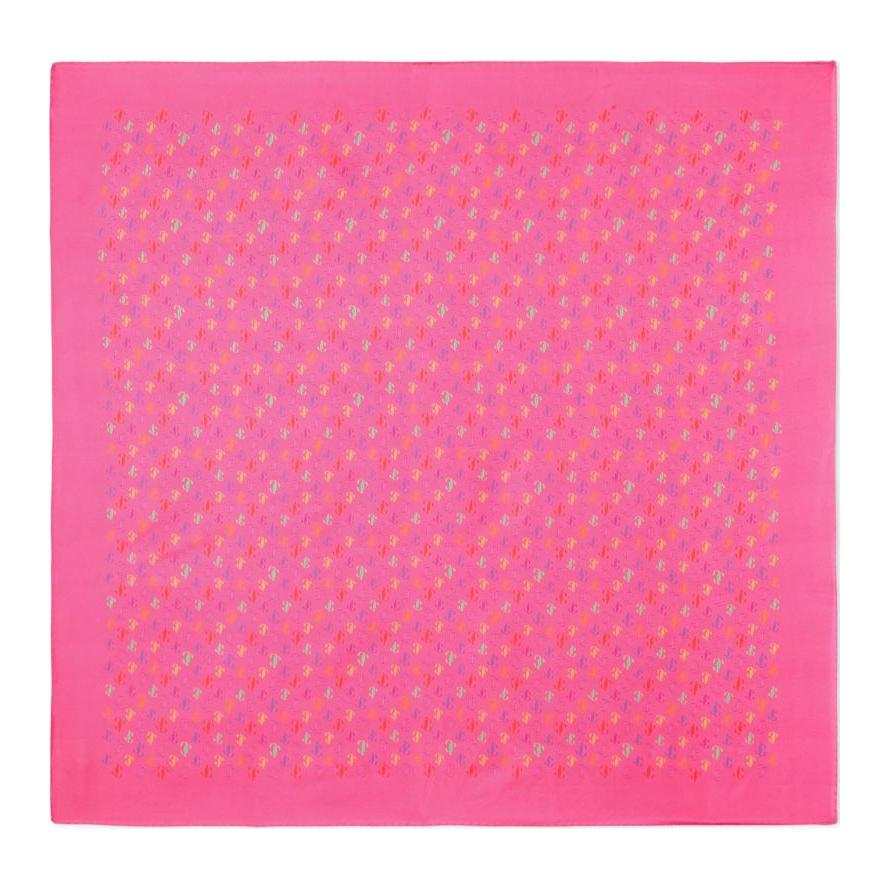 Jimmy Choo Reta Monogram-print Scarf