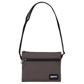 NEIGHBORHOOD Polyester Shoulder Bag, Crossbody Bag Mini Unisex Light Umber/Olive Umber/Black