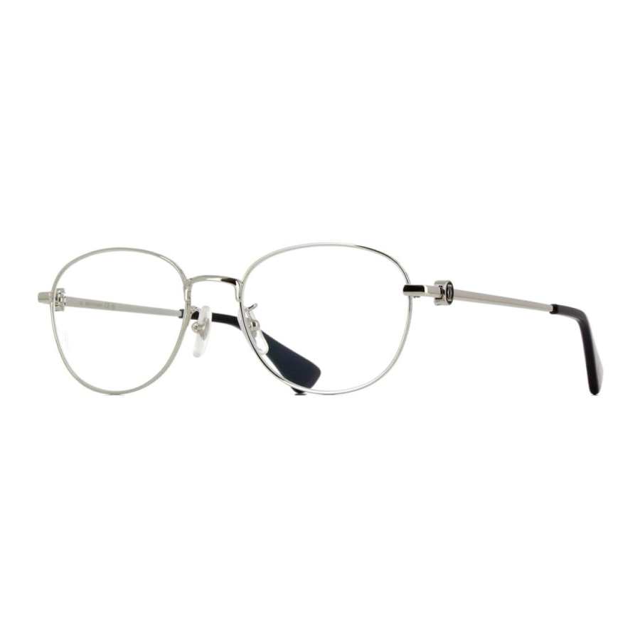 Cartier Cartier logo-engraved round-frame glasses