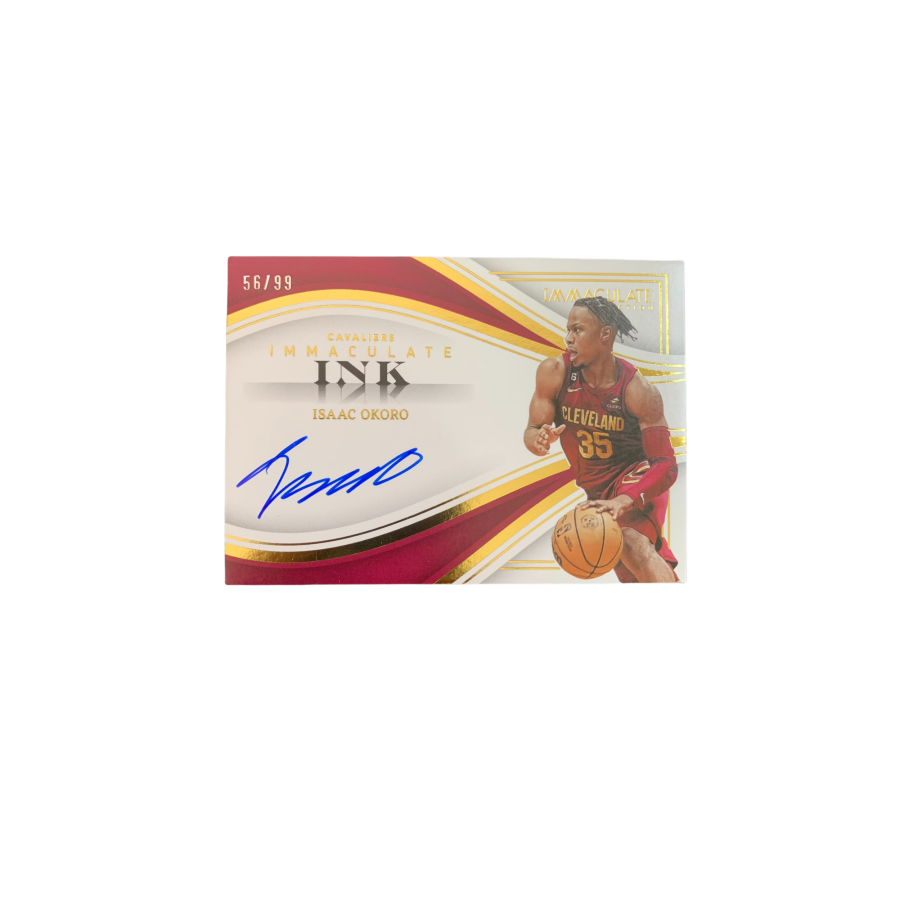 PANINI 2022 23 Imm Knight, Okoro Ink Signature 56/99 INK Card, Player Card, Card Access Pass Sports Cards 1 Pc