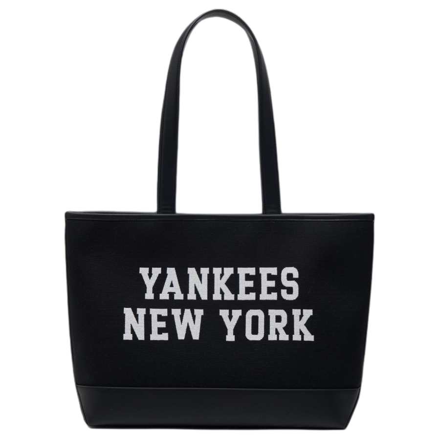 MLB New York Yankees Tote Laptop Bag, Travel Bag, One Shoulder Portable, Students Back To School Regular Unisex Black