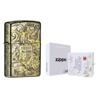 ZIPPO Tang Grass Series Lighter, Greeting Card Writing Service, Contact Customer Service For Details