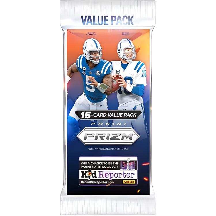 PANINI 2023 Panini Prizm Football NFL Rugby, Collectible Card, Fat Pack, Star Player Cards Sports Cards Whole Packaging