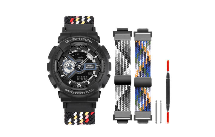 CASIO CASIO Unisex Liquid Crystal/Analog Dual Display Series 51.2mm Black Watch