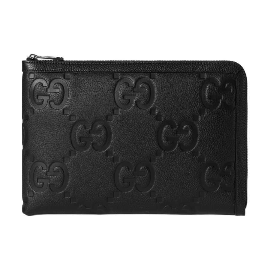 GUCCI GUCCI Canvas Briefcase Small Men's Black