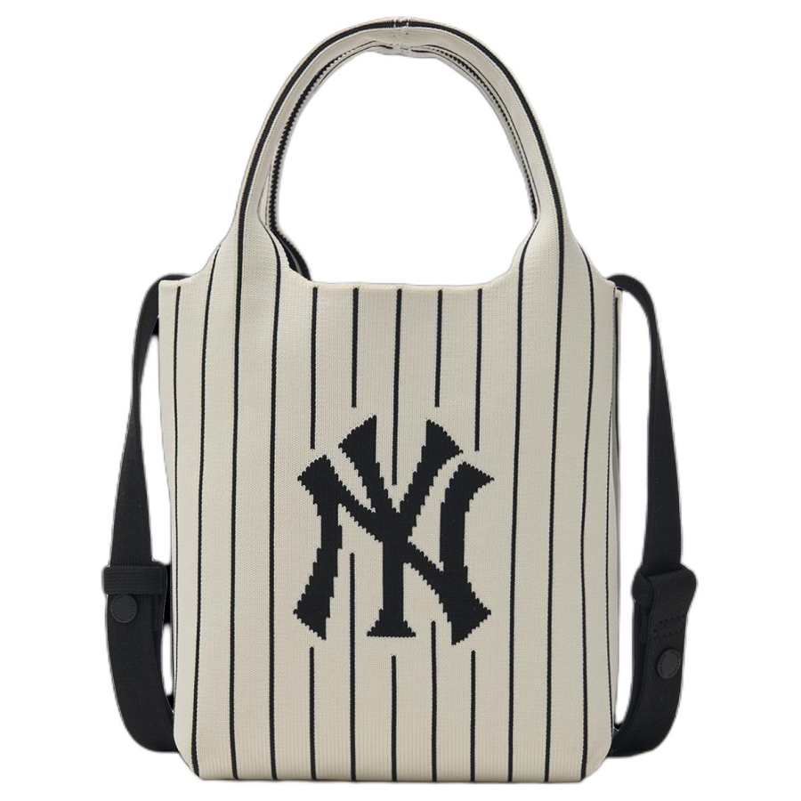 MLB MLB Polyester Shoulder Bag, Crossbody Bag, Handbag Unisex Dark Cream