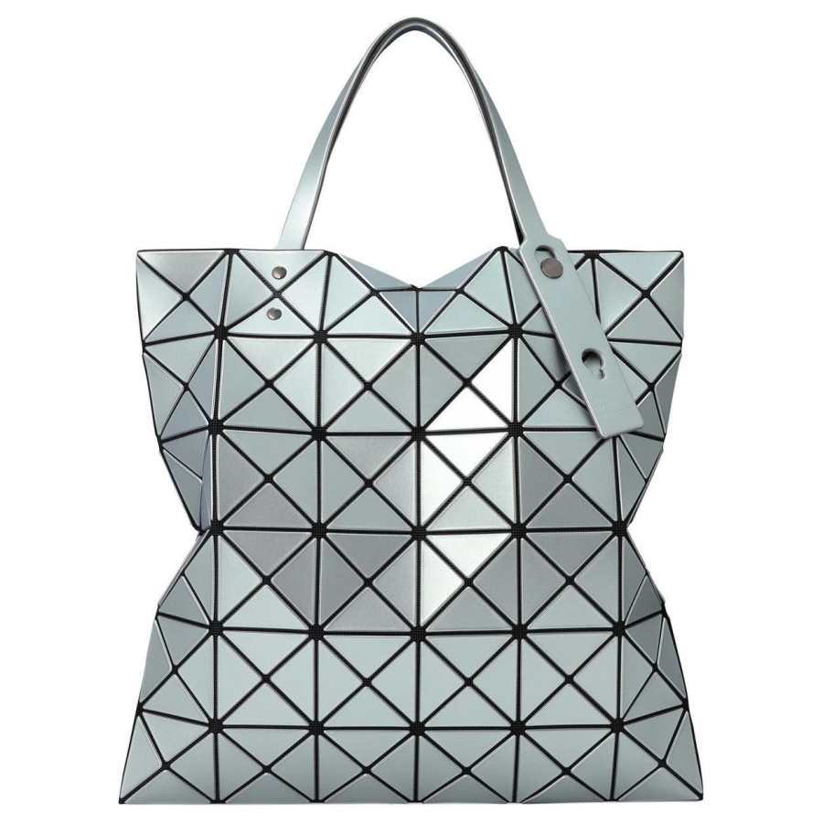 ISSEY MIYAKE Polyvinyl Chloride Resin Tote Bag, Shopping Bag, Handbag Women's Light Blue