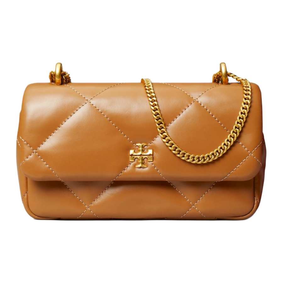 TORY BURCH Kira Nappa Leather Crossbody Bags Mini Women's Tan
