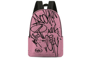 Soundbyte Polyester Backpack Unisex Pink