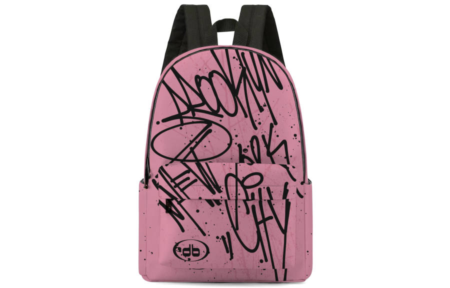 Soundbyte Soundbyte Polyester Backpack Unisex Pink