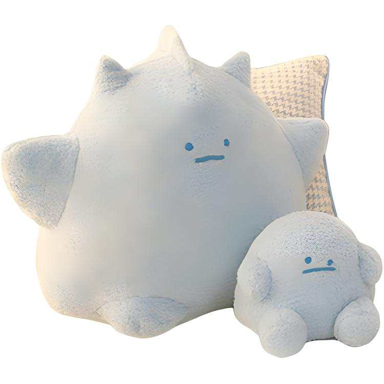 POP MART POP MART ROAR YUKI Glow In The Dark Cute Blue Trend Based Products 31cm