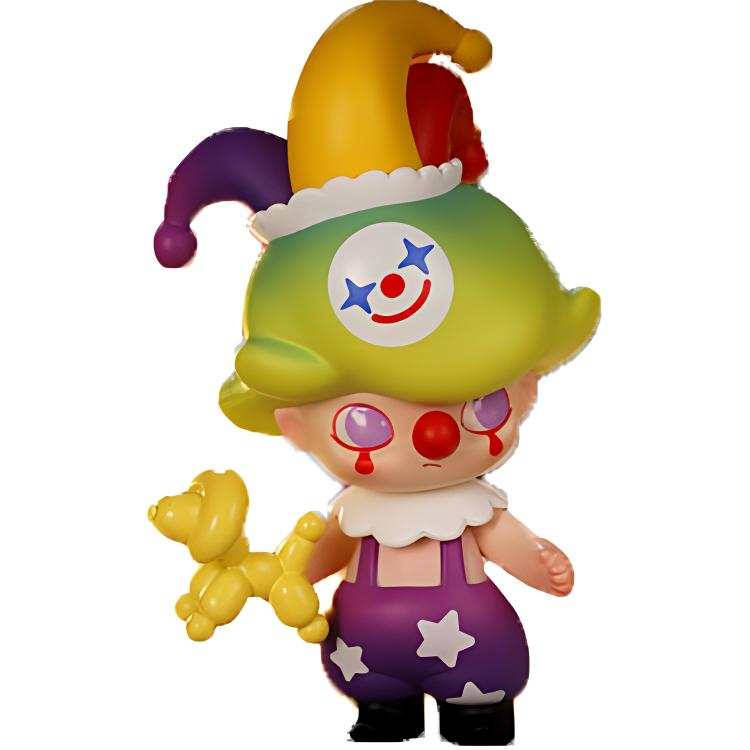 POP MART POP MART Dimoo Midnight Circus Collection, Hidden Style Balloon Joker Mystery Boxes Single Mystery Box Confirmed, Open
