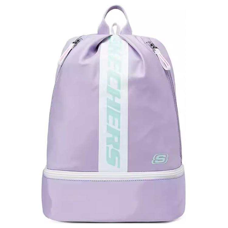 Skechers Fabric Backpack Regular Women's Light Snow Cyan