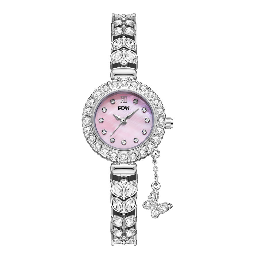 PEAK MERMAID Gift Box Set Quartz Movement Stainless Steel Watchband Watch Women's Watch
