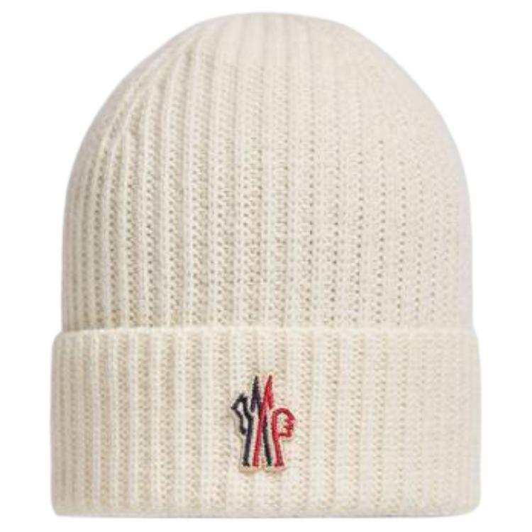 Moncler 【Previous Season】logo-patch ribbed beanie