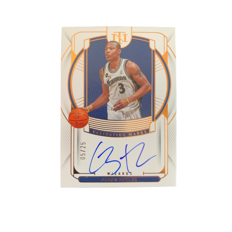 PANINI 2022 23 National Treasures, Karl Anthony Butler, Wizards, Card Sign 05/25, Card Product Access Sports Cards 1 Pc