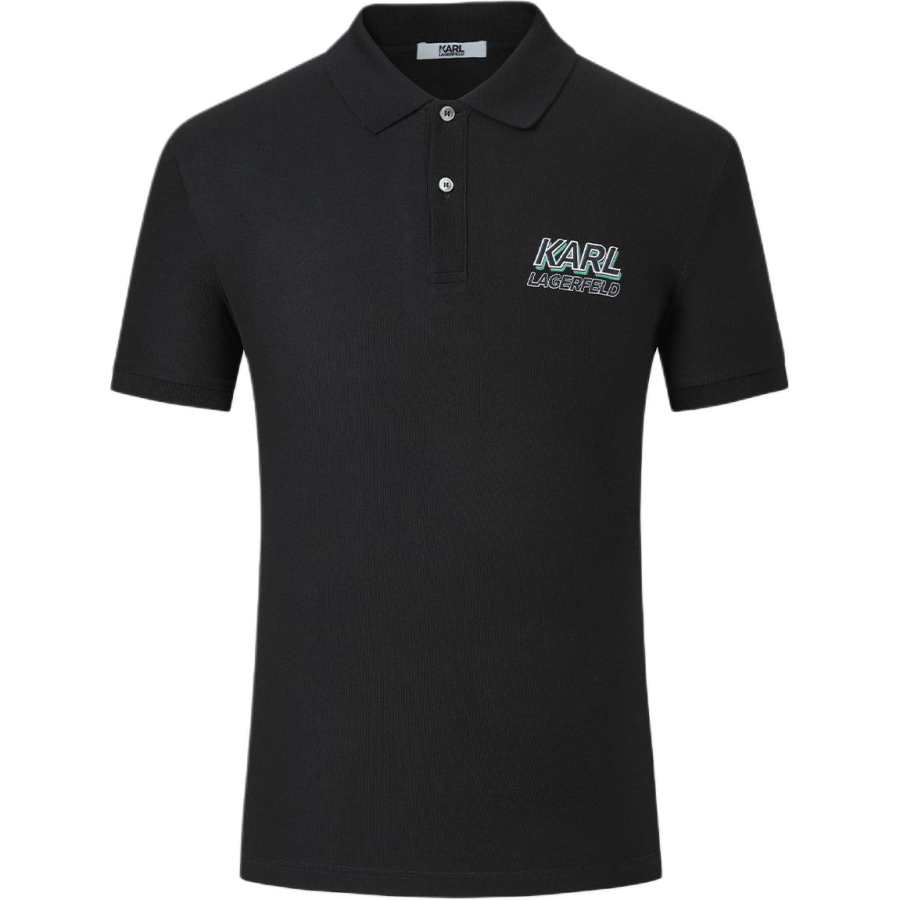 KARL LAGERFELD / Karl Lagerfeld Jeans Polo Shirt Men's Black