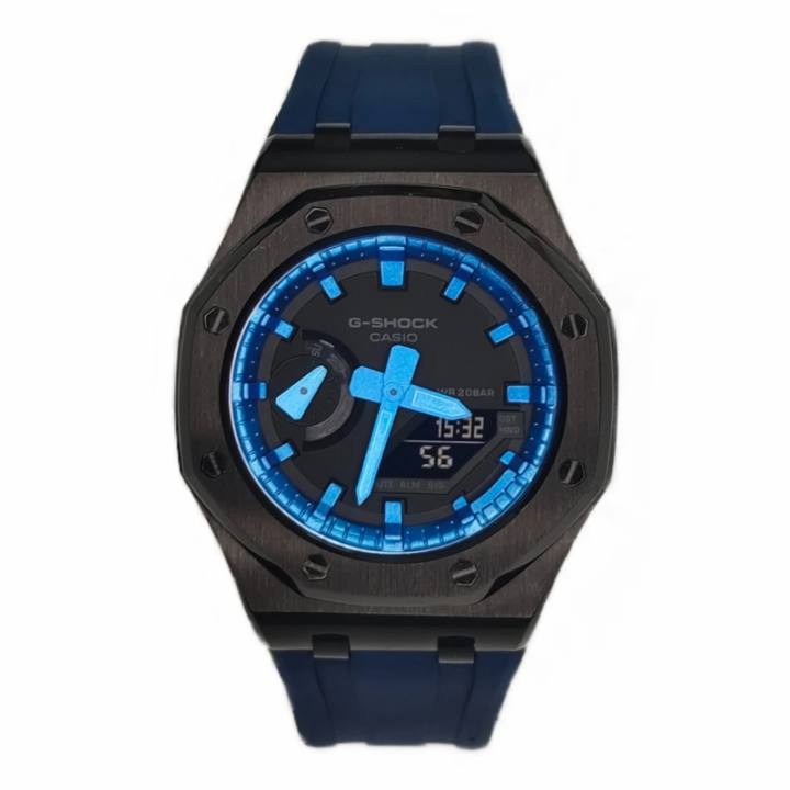 CASIO CASIO Men Liquid Crystal/Analog Dual Display Series 44mm Black Watch