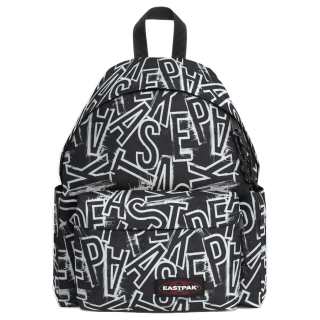 EASTPAK Polyester Backpack Medium Unisex Letter Black