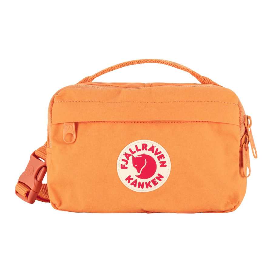 Fjallraven Kanken 2L Fanny Pack Outdoor Bag Vinylon Sunstone Orange Unisex