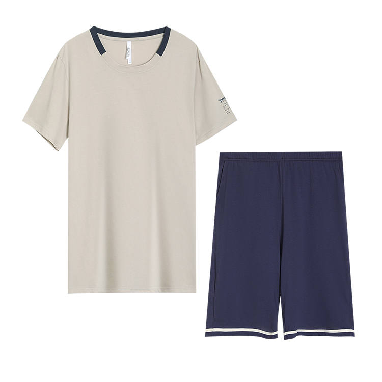 HONGDOUJUJIA Red Beans At Home Pajama Set Men's