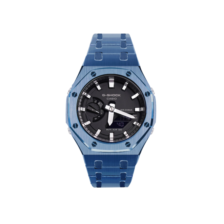 CASIO CASIO Unisex Liquid Crystal/Analog Dual Display Series 48.5mm Black Watch