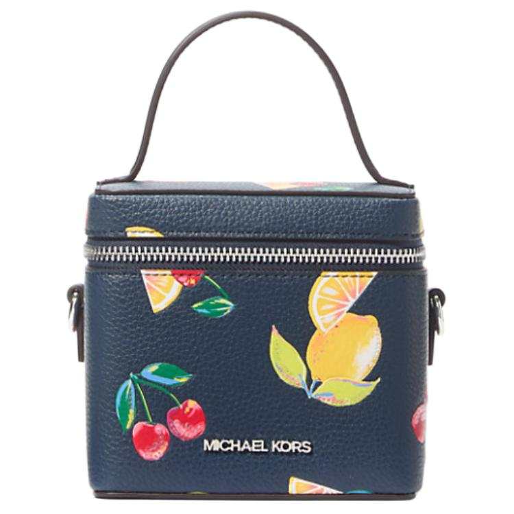 MICHAEL KORS Polyurethane With Polyester Handbag, Shoulder Bag, Crossbody Bag Small Women's Marine Blue