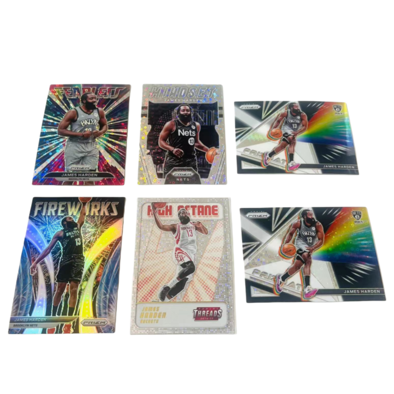 PANINI Harden, Teca, Refringence 6 Piece Combination, Player Card, Card Product Access Sports Cards 6 Pcs