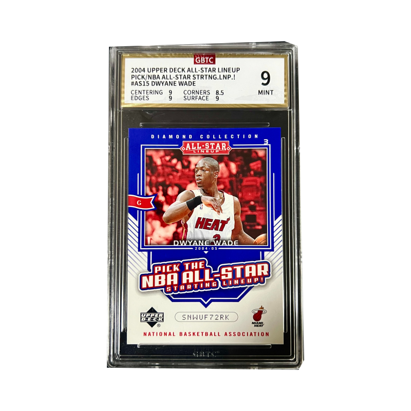 PANINI Wade Heat Rising Stars Period Wayne Player Card 2020 Vintage Card Graded Cards 1 Pc