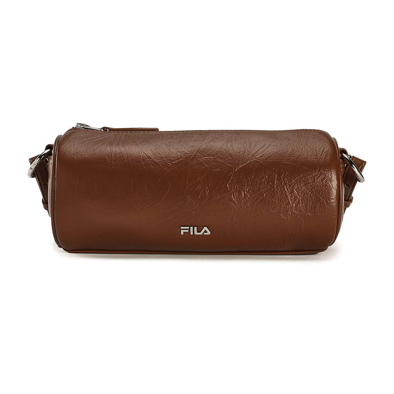 FILA Wrinkle Resistant PU Shoulder Bag Extra Mini Women's Cloak Brown