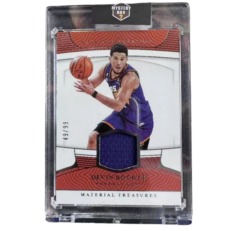 PANINI 2022 23 Booker, National Treasure, Material 99, Sun Player Card Collection Pass Sports Cards 1 Pc