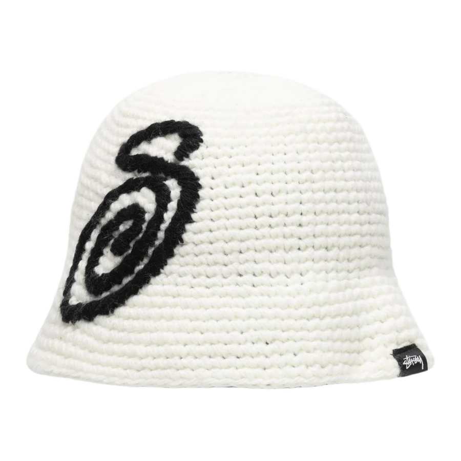 Stussy Swirly S Knit Bucket Hat