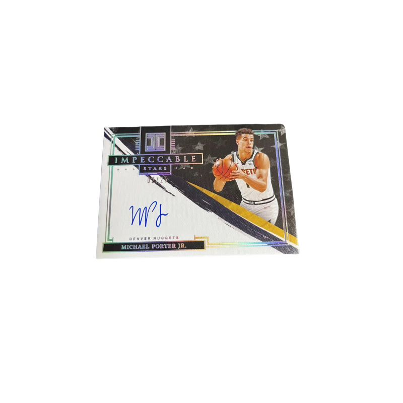 PANINI Porter Jr. Nuggets 21 22 Little Nuggets 25 Card Set, Signature, Autograph Card, Card Access Pass Sports Cards