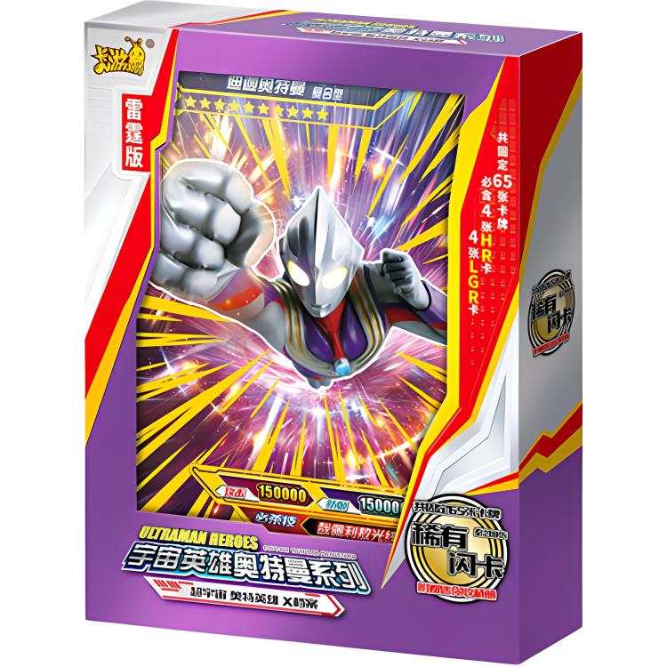 KAYOU Ultraman Characters Super Universe Ultraman Hero X Files, Volume 2, Thunder Edition IP / Anime Cards 50 Pcs/Box