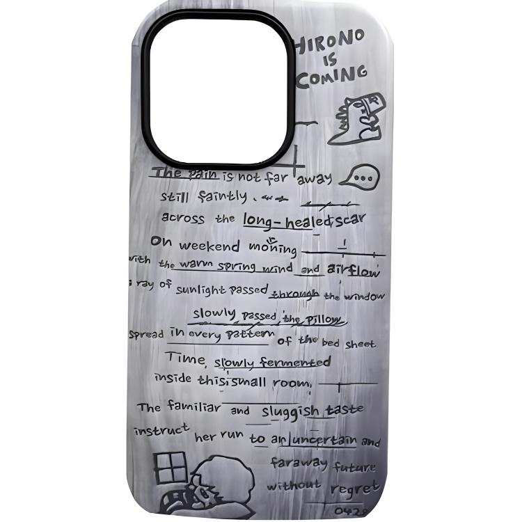 POP MART POP MART Ono Came Hirono Dinosaur Phone Case Gray Trend Based Products