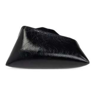The Attico Leather Clutch Women's Black