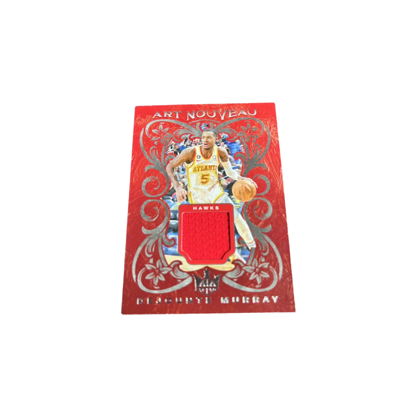 PANINI Deng Zhongtai Murray Hawks 23 24 Oil Painting Jersey Material Star Card Product Access Sports Cards 1 Pc