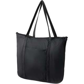 MUJI Polyamide Storage Bag Medium Size Unisex Black Horizontal/Black Vertical