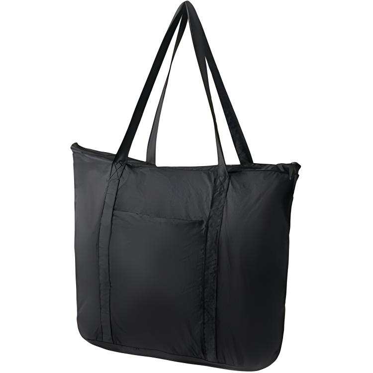 MUJI MUJI Polyamide Storage Bag Medium Size Unisex Black Horizontal/Black Vertical